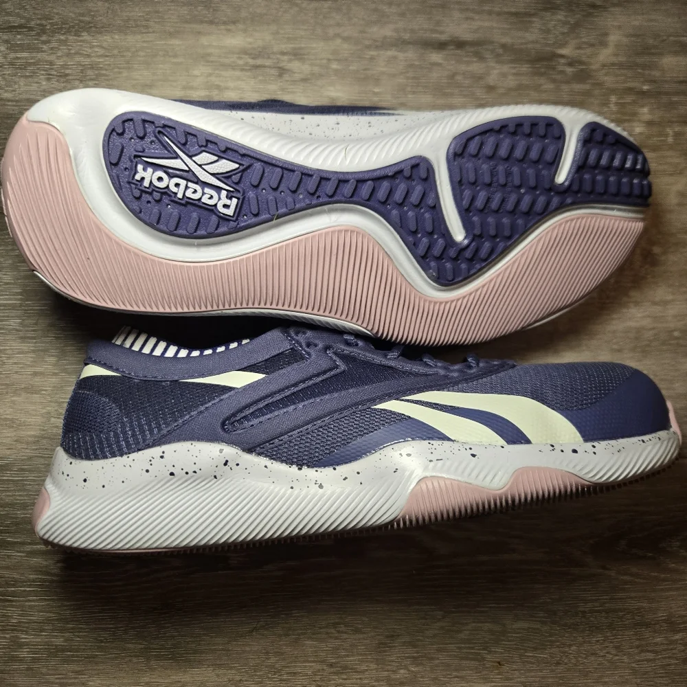 Reebok HIIT TR Work Shoes, Navy, Women's 7.5 Comp Toe. New‎ In Box